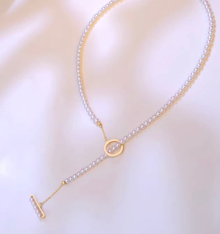 K14YG あこや真珠 ベビーパール ベビーアコヤ ネックレス イエローゴールド YG 14K あこや アコヤ真珠 ベイビーパール ベイビーアコヤ