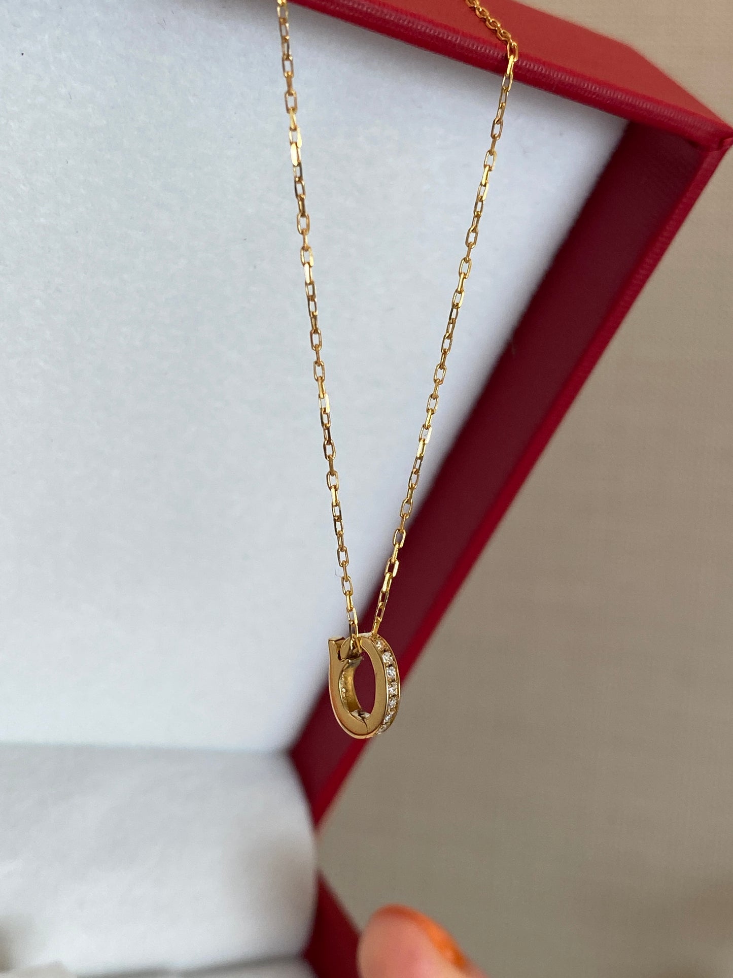 K18YG WG バチカン イエローゴールド ホワイトゴールド 18金 18K ダイヤモンド チェーンパーツ ペンダントホルダー パーツ クリッカー