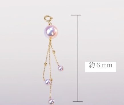 K18YG イエローゴールド あこや真珠 ペンダントチャーム 18金 真珠 パール 18K akoya ネックレス ペンダント トップ 3 - 8.5mm - Jewelry Hills Tokyo