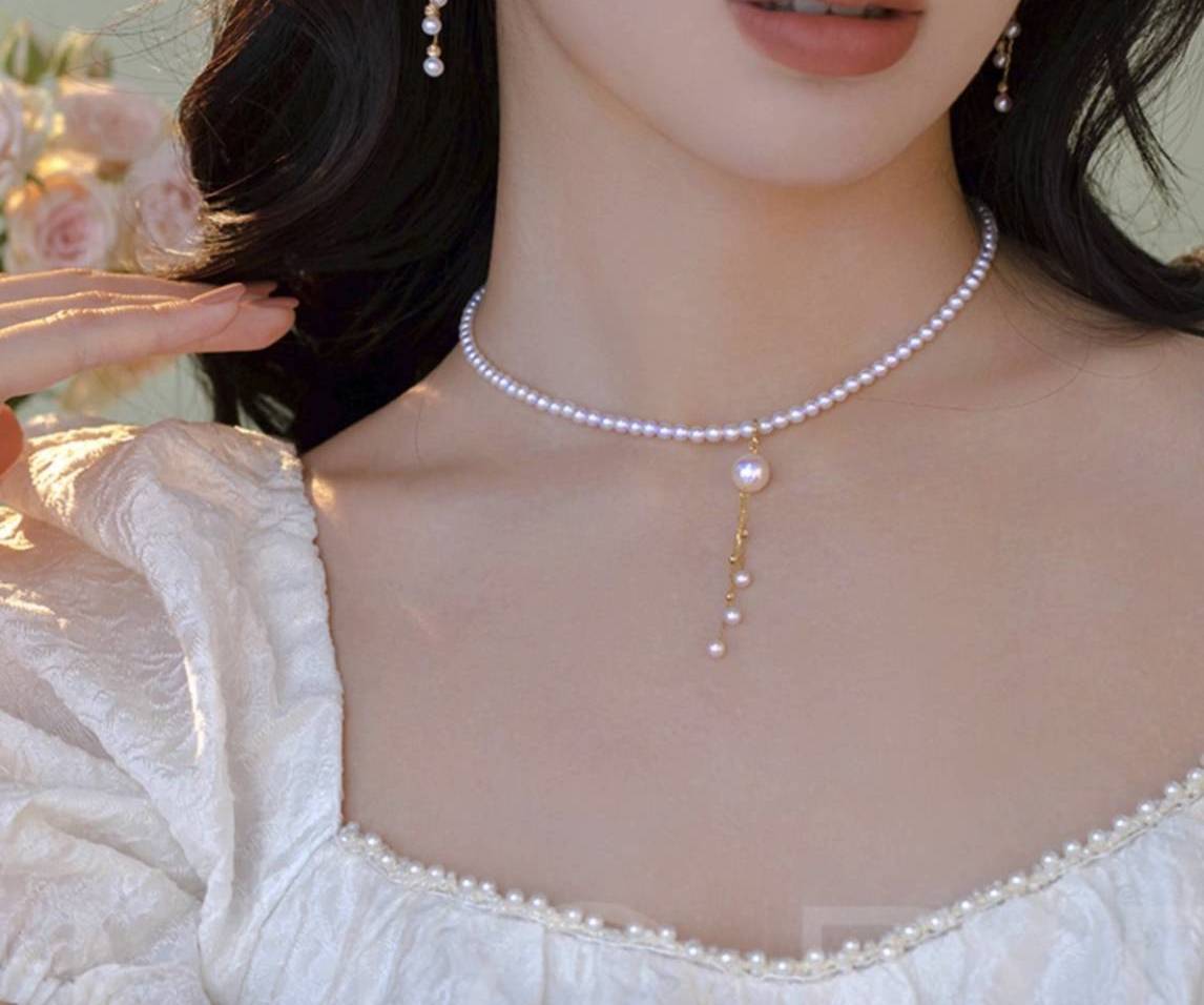 K18YG イエローゴールド あこや真珠 ペンダントチャーム 18金 真珠 パール 18K akoya ネックレス ペンダント トップ 3 - 8.5mm - Jewelry Hills Tokyo