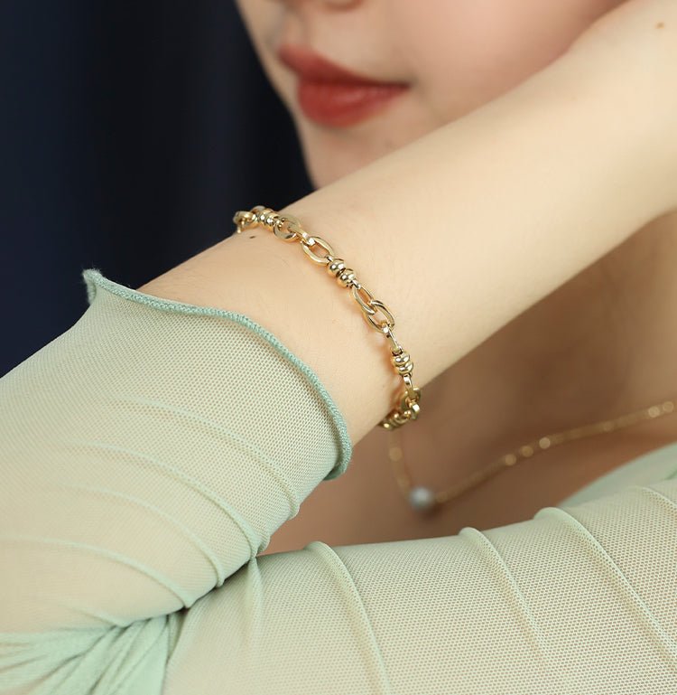K18YG イエローゴールド オーダーメイド 18K ネックレス オーバルチェーン レオンチェーン 45cm~ ケーブルチェーン ネックレスチェーン チェーンネックレス レディース メンズ ユニセックス 太め 太い ボリューム - Jewelry Hills Tokyo