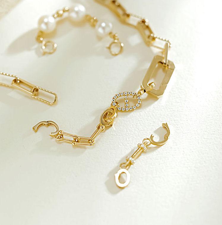 K18YG イエローゴールド 18K バチカン ジュエリーパーツ アクセサリ 繋ぎ アクセサリ パーツ ヒキワ カニカン 中留め バックル 豚鼻 - Jewelry Hills Tokyo