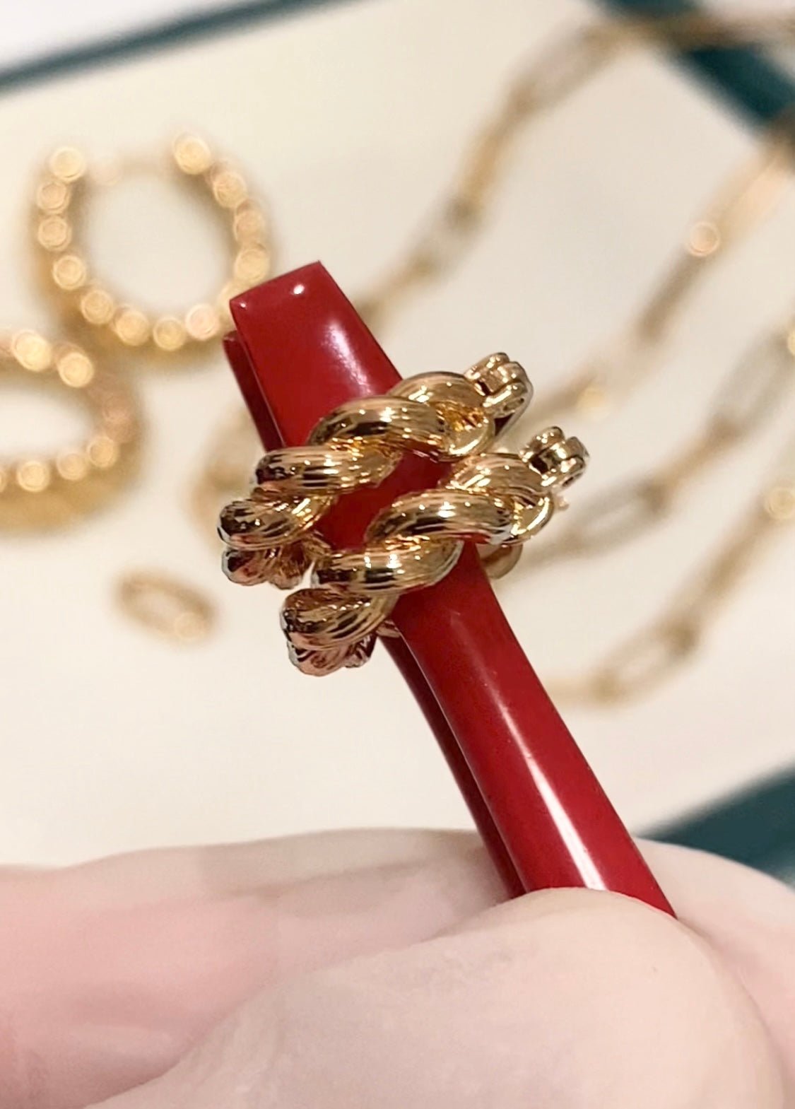 K18YG イエローゴールド 18K フープピアス ねじり ロープ ピアス メンズ レディース ユニセックス リングピアス ツイスト 中空ピアス - Jewelry Hills Tokyo