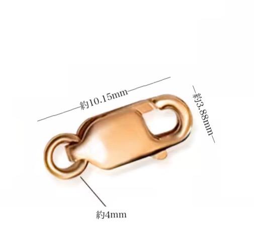 K18YG PG WG カニカン ヒキワ 引き輪 チェーンパーツ ひきわ 18K - Jewelry Hills Tokyo