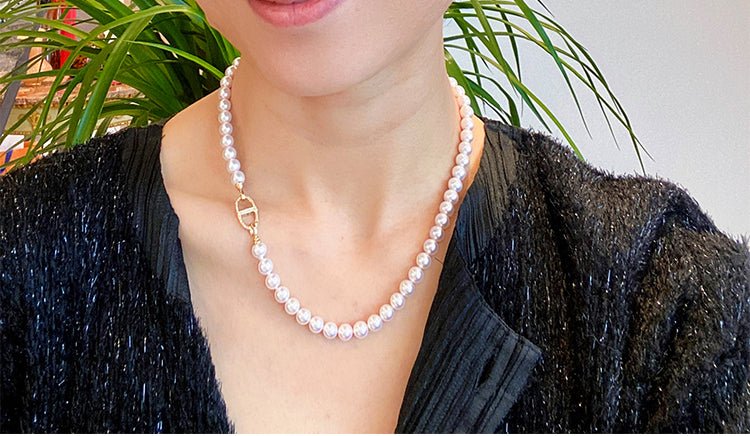 K18YG PG WG イエローゴールド 18K クラスプ ジュエリーパーツ ダイヤモンド 繋ぎ パーツ ネックレスチャーム ペンダントトップ 中留め バックル 豚鼻 ブタ鼻 - Jewelry Hills Tokyo