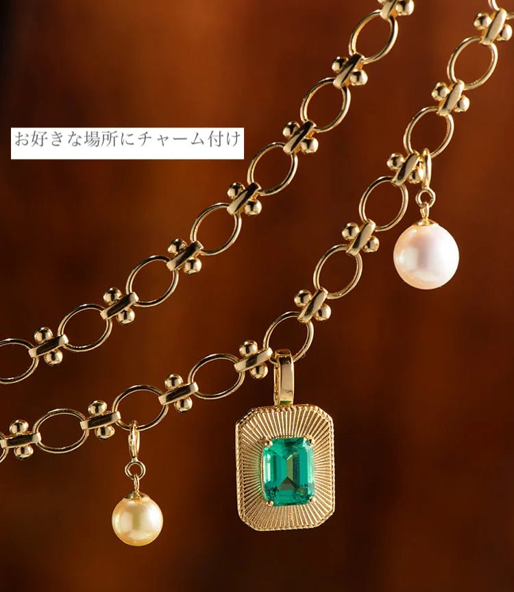 K18YG WG オーバルリンクチェーン イタリアン 18K チェーンネックレス チェーン アンティークチェーン デザインチェーン ファッションチェーン イエローゴールド ホワイトゴールド ヨーロピアン - Jewelry Hills Tokyo