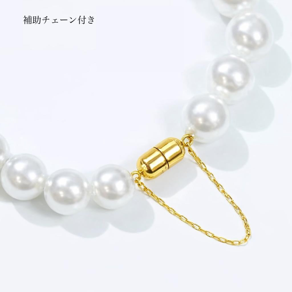 K18YG WG PG マグネット式 コネクティングパーツ 補助チェーン付き 磁石 繋ぎ 18K チェーンパーツ 留め具 留め金具