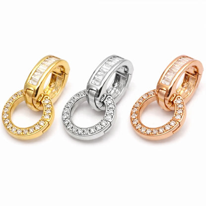 K18YG PG WG マルチバチカン チャーム ダイヤモンド バケットダイヤ フルダイヤ 18K コネクター ロック付き クラスプ 爪 ペンダント パーツ