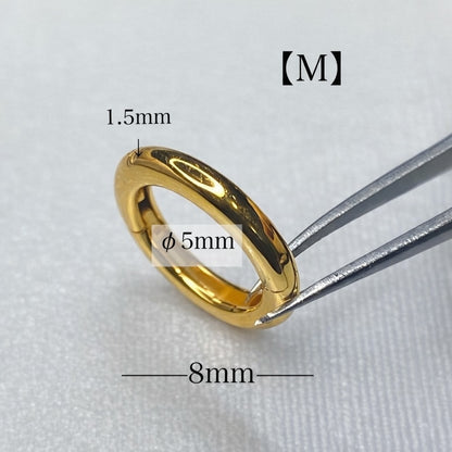 K18YG WG マルカン ロック付き バチカン コネクター バチカン クラスプ 繋ぎ チェーンパーツ 18金 18K ホワイトゴールド イエローゴールド