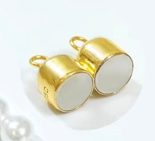 K18YG WG PG マグネット式 コネクティングパーツ 磁石 繋ぎ 18K YG K18 チェーンパーツ 留め具 留め金具 イエローゴールド ピンクゴールド ホワイトゴールド