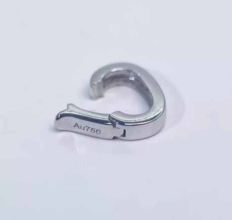 K18YG WG バチカン クリッカー ホワイトゴールド YG イエローゴールド 18金 18K ペンダントパーツ ジュエリーパーツ ネックレスパーツ 繋ぎ