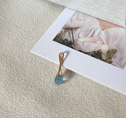 K18YG ペンダント ブルートパーズ アメジスト ティアドロップ 雫 涙 YG イエローゴールド 18金金 18K トパーズ 青 ブルー 紫水晶