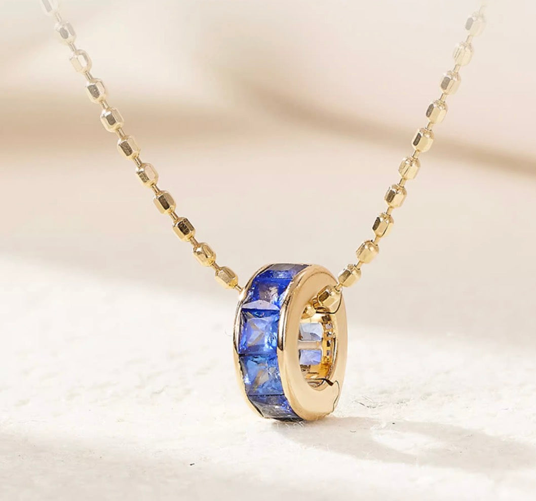 K18YG ツァボライト ルビー サファイア バチカン イエローゴールド 18金 18K グリーン 緑 チェーンパーツ ペンダントホルダー YG K18 パーツ