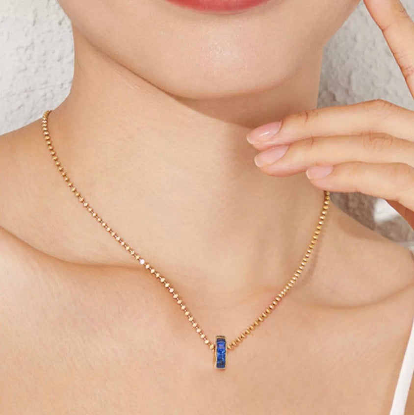 K18YG ツァボライト ルビー サファイア バチカン イエローゴールド 18金 18K グリーン 緑 チェーンパーツ ペンダントホルダー YG K18 パーツ