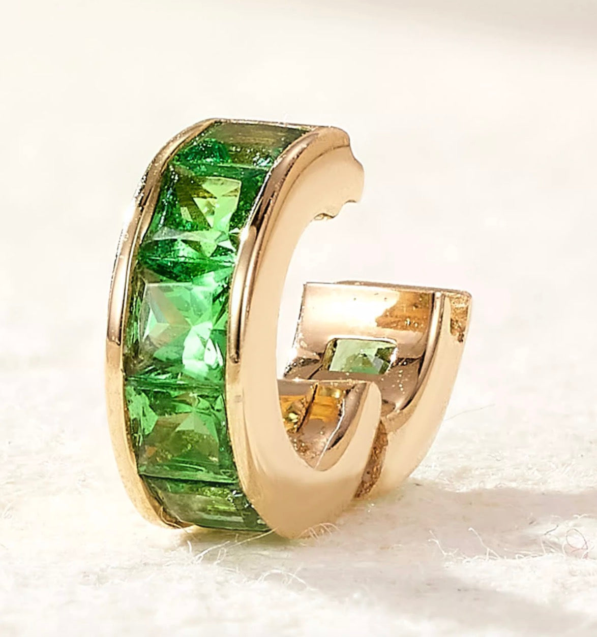 K18YG ツァボライト ルビー サファイア バチカン イエローゴールド 18金 18K グリーン 緑 チェーンパーツ ペンダントホルダー YG K18 パーツ