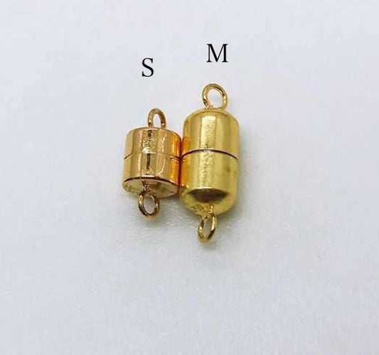 K18YG WG PG マグネット式 コネクティングパーツ 磁石 繋ぎ 18K YG K18 チェーンパーツ 留め具 留め金具 イエローゴールド ピンクゴールド ホワイトゴールド