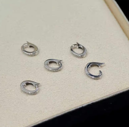 K18YG WG バチカン ダイヤモンド ダイヤ 18K YG K18 チェーンパーツ イエローゴールド ホワイトゴールド ペンダントホルダー クリッカー