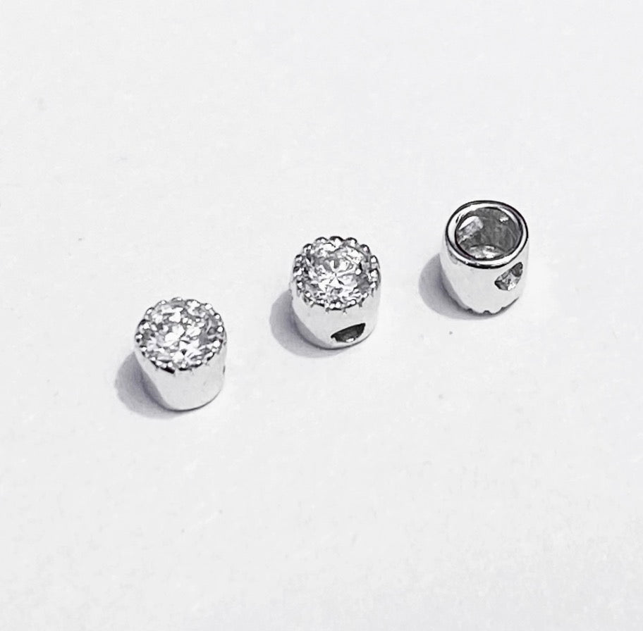 18k gold jewelry diamond charm