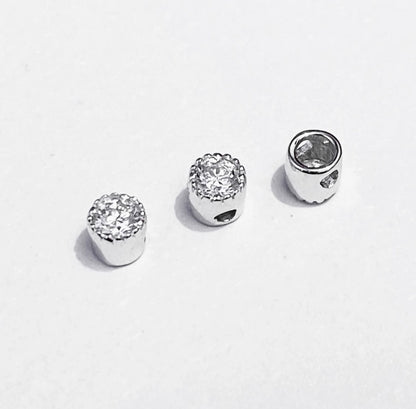 18k gold jewelry diamond charm