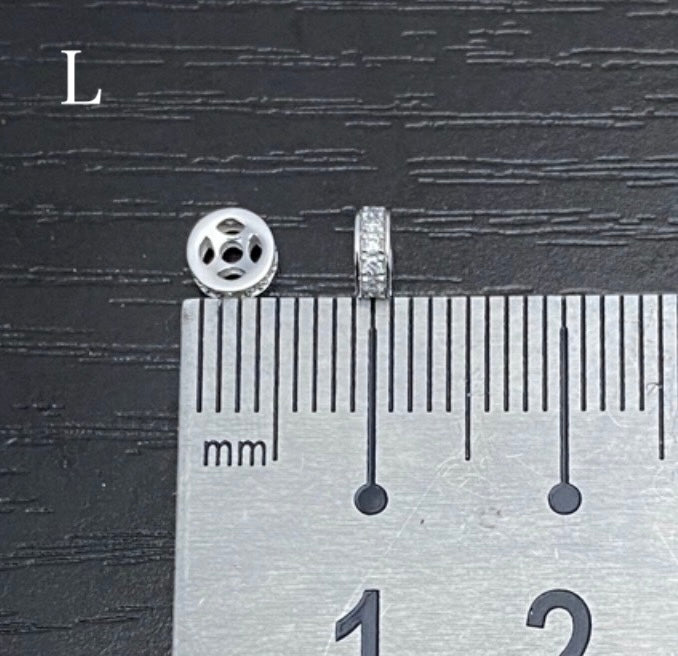 18k gold jewelry findings diamond