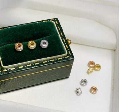 18k gold jewelry findings diamond