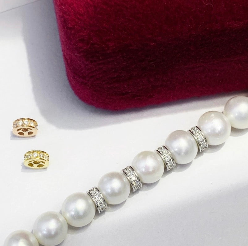 18k gold jewelry findings diamond