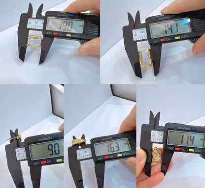 K18YG ピアス フープピアス 中空 バロック 18k YG 模様 雫 凸凹