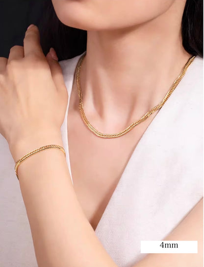 K18YG 喜平ブレスレット 【2.6mm】喜平チェーン 18K レディース シンプル 細め 華奢 YG イエローゴールド ブレス 喜平 ブレスレット