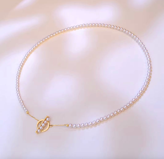 K14YG あこや真珠 ベビーパール ベビーアコヤ ネックレス イエローゴールド YG 14K あこや アコヤ真珠 ベイビーパール ベイビーアコヤ