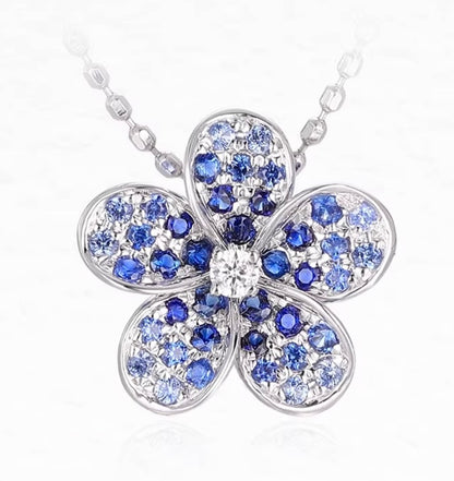 K18YG ペンダント チャーム 花 バチカン パーツ 18K ダイヤモンド ダイヤ チェーンパーツ クラスプ K18