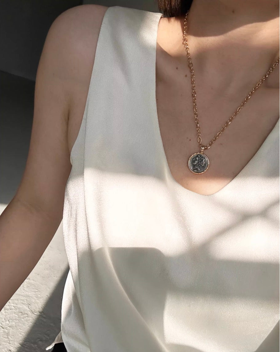 K18YG オーバルチェーン デザインチェーン イエローゴールド ネックレス 18k  メンズ レディース 太め 太い オーバルミックスチェーン