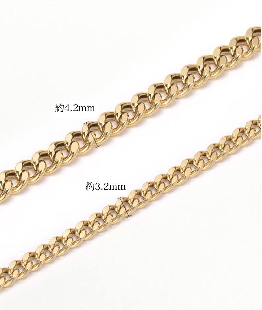 K18YG 喜平チェーン ブレスレット 18K チェーンブレスレット レディース メンズ 太め 喜平 イエローゴールド ブレス