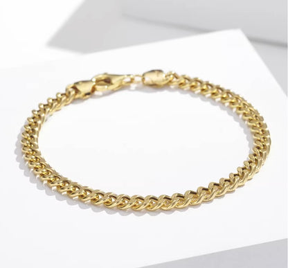 K18YG 喜平チェーン ブレスレット 18K チェーンブレスレット レディース メンズ 太め 喜平 イエローゴールド ブレス