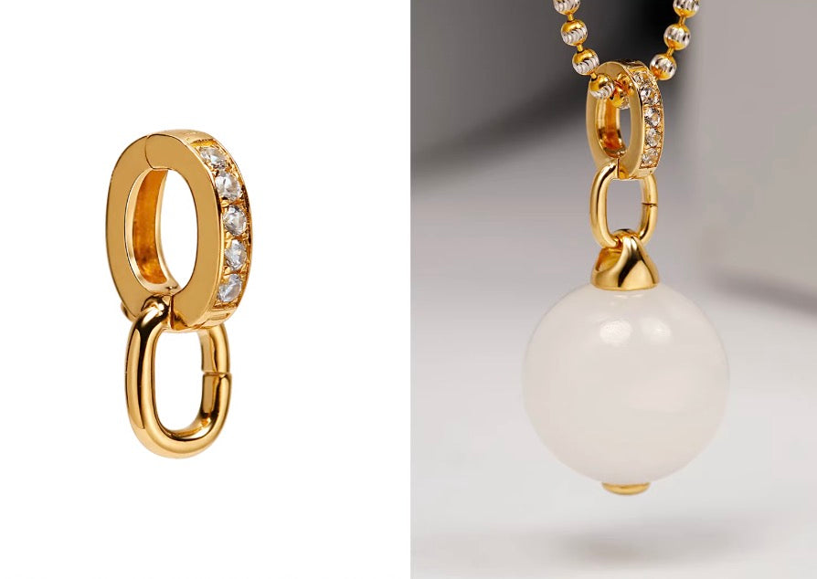 K18YG WG PG マルチバチカン ロック付き ジュエリーパーツ 18K クラスプ