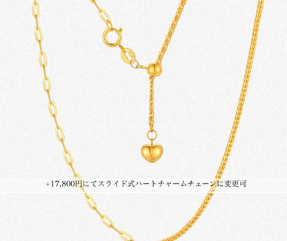 K18YG WG PG ミックスチェーン ネックレス コンビチェーン デザインチェーン 18K オーバルチェーン ペーパークリップ ショパンチェーン