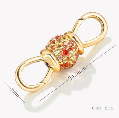 18K Yellow Gold, White Gold, Pink Gold, Mirror Polished, Half Diamond, Diamond, 18K Gold ...
