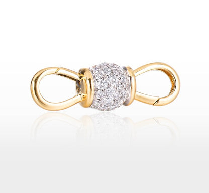 18K Yellow Gold, White Gold, Pink Gold, Mirror Polished, Half Diamond, Diamond, 18K Gold ...