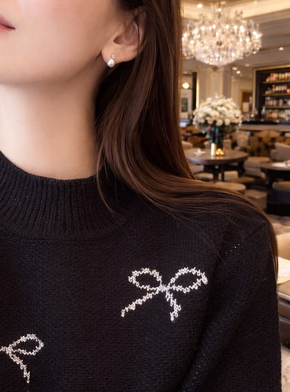 K18YG あこや真珠 灰色あこや ピアス スタッドピアス グレーパール 18K 18金 灰色アコヤ イエローゴールド グレー 灰色 シルバー