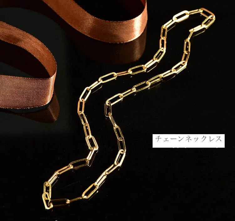 【太さ 約3.8mm】K18YG イエローゴールド 18K チェーンネックレス チェーン レオンチェーン デザインチェーン ケーブルチェーン ペンダントチェーン - Jewelry Hills Tokyo