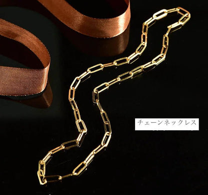 【太さ 約3.8mm】K18YG イエローゴールド 18K チェーンネックレス チェーン レオンチェーン デザインチェーン ケーブルチェーン ペンダントチェーン - Jewelry Hills Tokyo