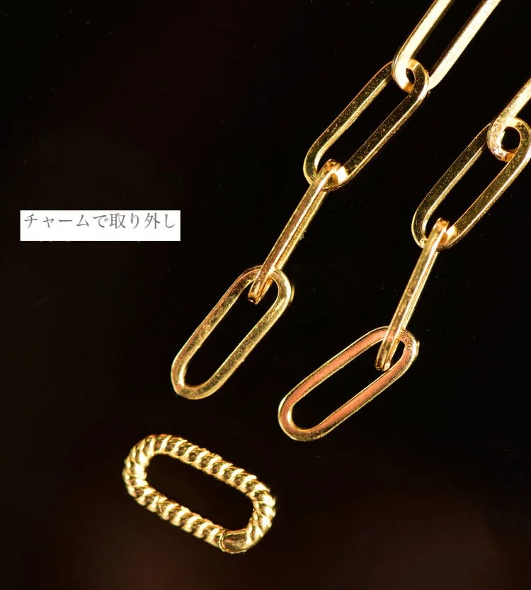【太さ 約4.56mm】K18YG イエローゴールド 18K チェーンネックレス チェーン レオンチェーン デザインチェーン ケーブルチェーン ペンダントチェーン - Jewelry Hills Tokyo