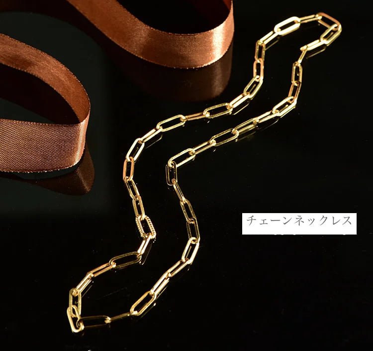 【太さ 約4.56mm】K18YG イエローゴールド 18K チェーンネックレス チェーン レオンチェーン デザインチェーン ケーブルチェーン ペンダントチェーン - Jewelry Hills Tokyo
