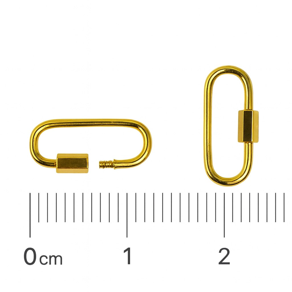 18k gold jewelry clasp