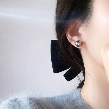 k18 タヒチアンパール ピーコックグリーン ピアス