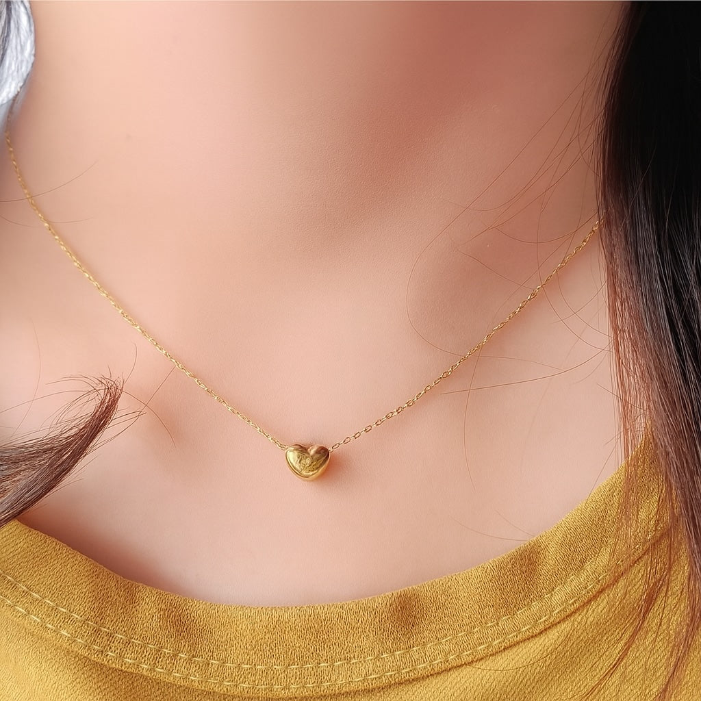 K18YG WG PG ハートチャーム 鏡面 艶消し やすり加工 18K YG パーツ ペンダント ハート イエローゴールド ホワイトゴールド ピンクゴールド