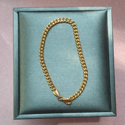 K18YG 喜平チェーン ブレスレット 18K チェーンブレスレット レディース メンズ 太め 喜平 イエローゴールド ブレス