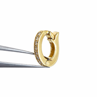 K18YG WG バチカン イエローゴールド ホワイトゴールド 18金 18K ダイヤモンド チェーンパーツ ペンダントホルダー パーツ クリッカー