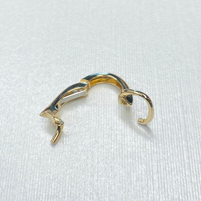K18YG PG  WG ペンダントパーツ 繋ぎ 18金 バチカン ジュエリーパーツ チャーム ネックレスパーツ チェーンパーツ マルチバチカン ワンタッチ 開口