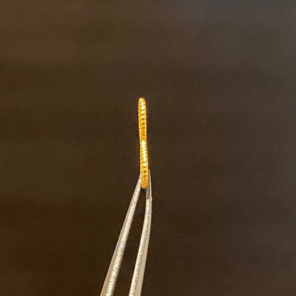 K18YG 【8の字】イエローゴールド パーツ チャーム チェーンパーツ コマ 18K 18金 ロープ ねじり ツイスト アジャスター インフィニティ 無限 8