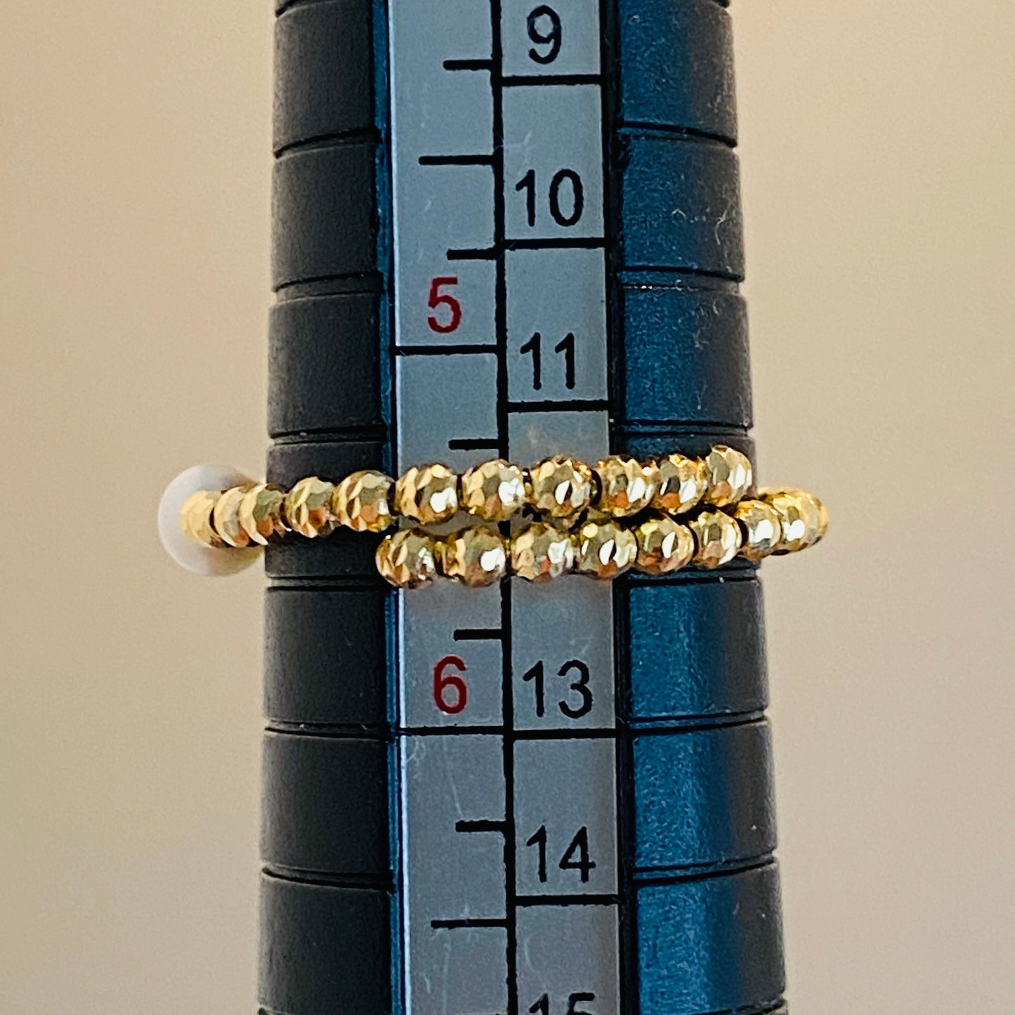 K18YG あこや真珠 指輪 リング ワイヤーリング 18K アコヤ真珠 pearl ring akoya あこや パール 真珠 小粒 5珠 5玉